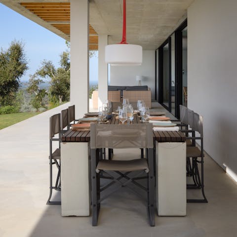 Treat yourself to a beautiful meal prepared by a private chef