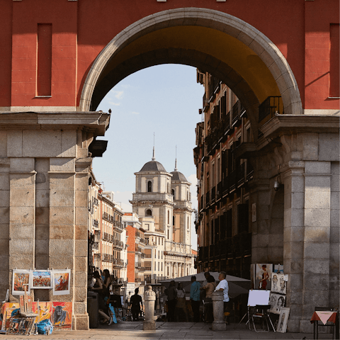 Stay in the elegant Chamberi district, in the heart of Madrid