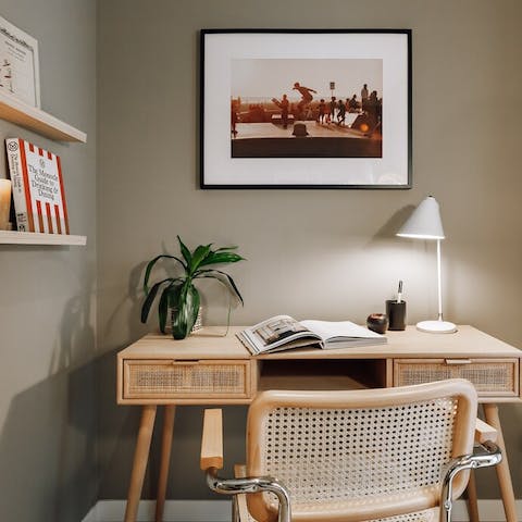 Work comfortably from home