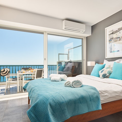 Wake up and step straight out onto the terrace for some morning sun