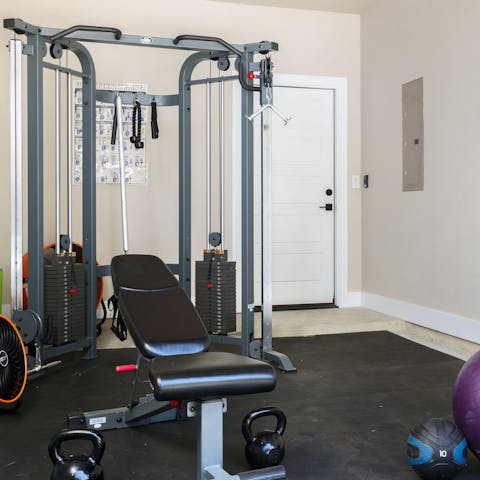 Uplift your stay with an energising workout in the gym