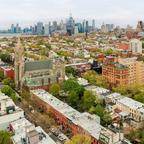 Enjoy strolling the streets of Carroll Gardens