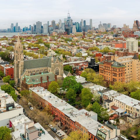 Enjoy strolling the streets of Carroll Gardens