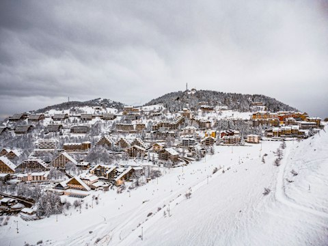 Soak up the atmosphere of a classic Savoie alpine resort village