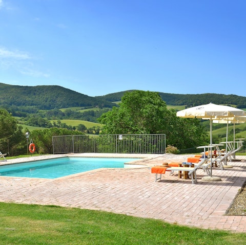 Make poolside lazing the only firm plan for the day