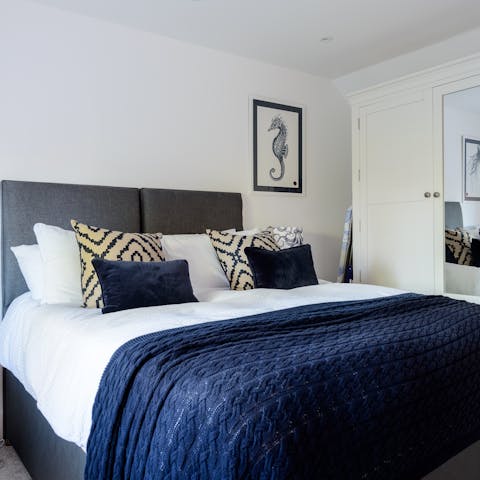 Sleep soundly in the comfortable bedrooms – you'll wake up rested and ready for another day of adventure