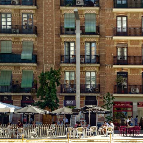 Explore Madrid from the elegant district of Salamanca