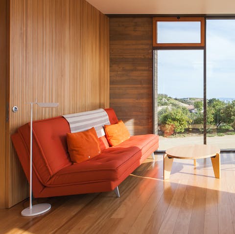 Stay in the separate studio when you want some extra privacy