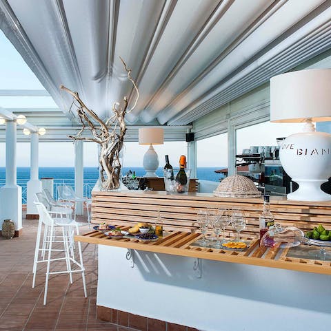 Get your caffeine fix from the lounge bar