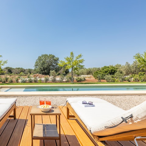 Look forward to leisurely days spent lounging poolside