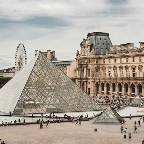 Spend an inspiring afternoon exploring the Louvre