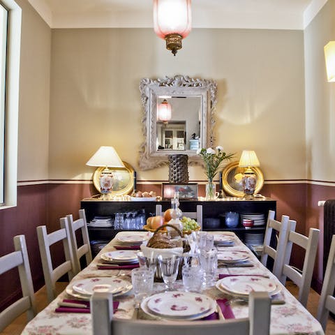 Get everyone together for a nice meal