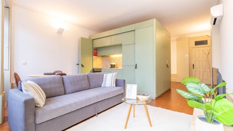 Sink into a plush sofa after a long day exploring Porto
