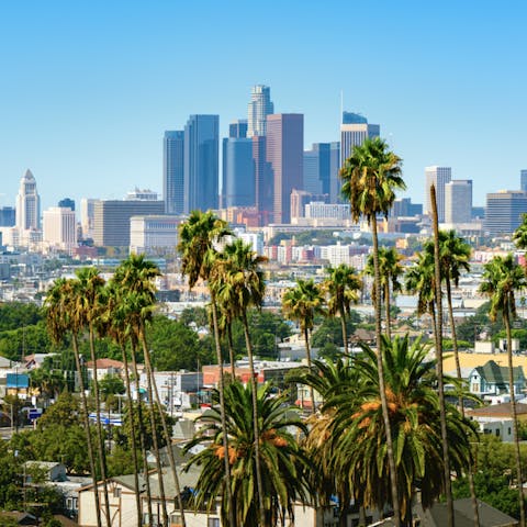 Stay in the heart of downtown LA