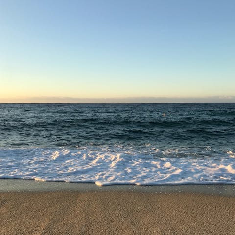 Feel the sand between your toes only a short drive away