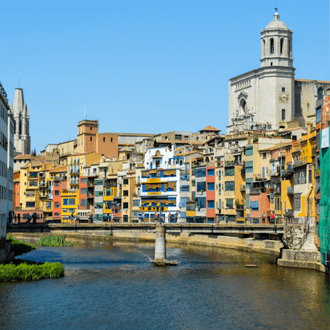 Take a trip to explore the colours and culture of Girona