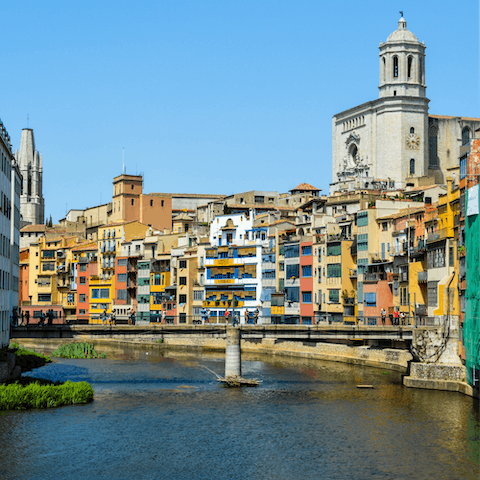 Take a trip to explore the colours and culture of Girona
