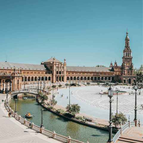 Spend an afternoon exploring the iconic Plaza de España