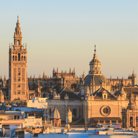 Immerse yourself in the sunny spirit of Seville from the city centre