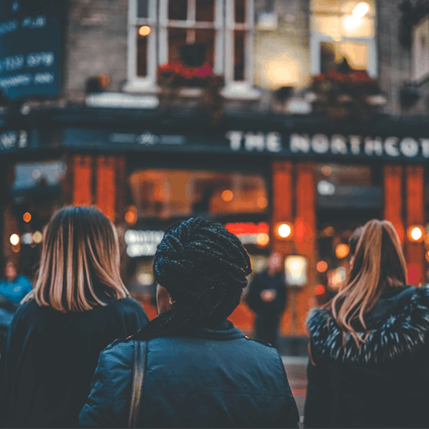 Walk twenty minutes east to sample the pubs and cafés of Clapham