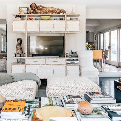 Indulge in the impressive range of coffee table books