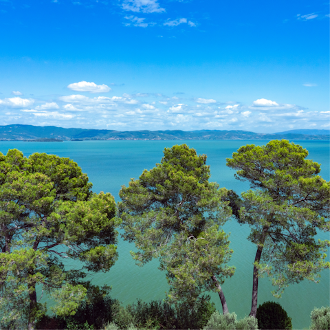 Enjoy excursions and guided tours at the gorgeous Lake Burano Nature Reserve