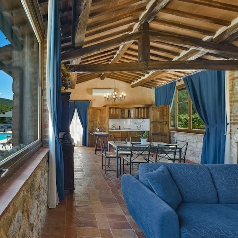 Retreat to the independent cottage when you need some R&R