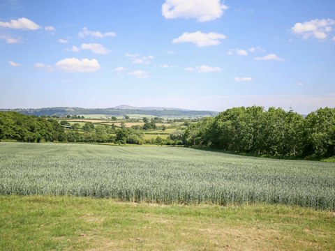 Bask in the idyllic country views from the garden