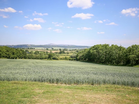 Bask in the idyllic country views from the garden