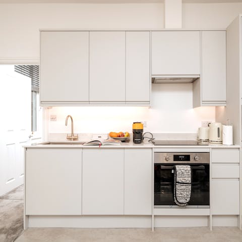 Whip up a hearty breakfast to set you up for a day of sightseeing