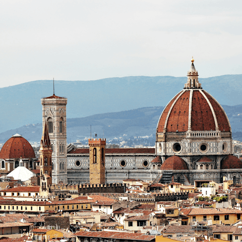 Be inspired while exploring the historic heart of Florence