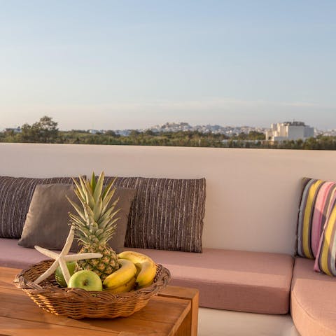 Savour the dreamy views as you drink your morning coffee from the veranda