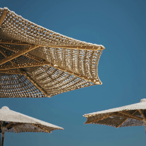 Spend an afternoon soaking up the sun on the beach