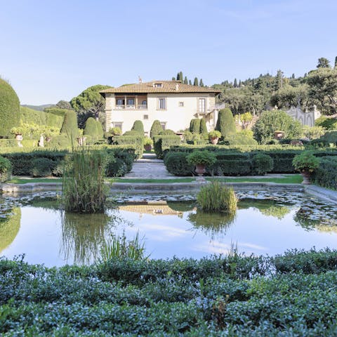 Explore the stunning landscaped gardens