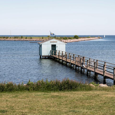 Stroll down to Amager Strand, a short walk away