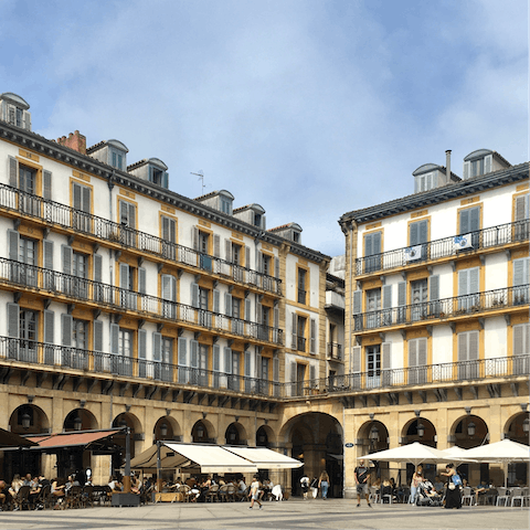 Explore San Sebastian’s historic old town