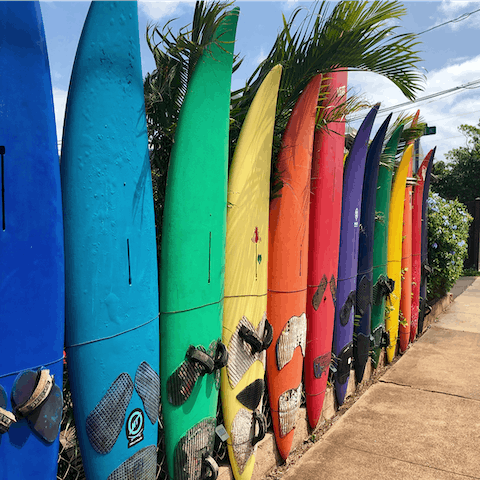 Ride the waves at Zurriola surf beach