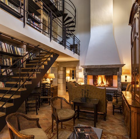 Take in the history of the interiors
