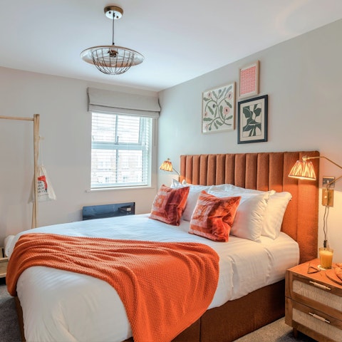 Sleep well in the cosy bedrooms