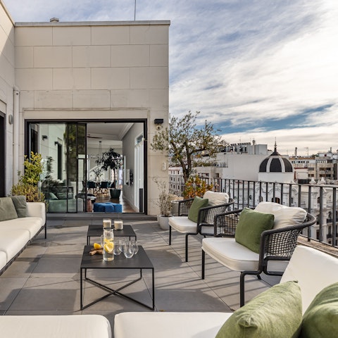 End your day with a glass of Rioja as the sun sets