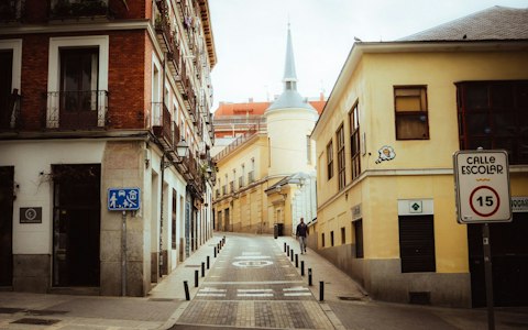 Wander Madrid's Huertas neighbourhood, famed for its vibrant nightlife and heritage