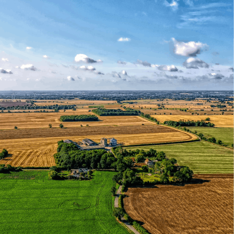 Head out into the beautiful Suffolk countryside – perfect for a ramble