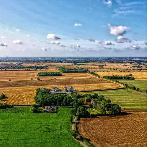 Head out into the beautiful Suffolk countryside – perfect for a ramble