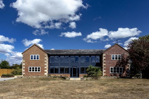 Stay in a contemporary converted Wiltshire farmhouse