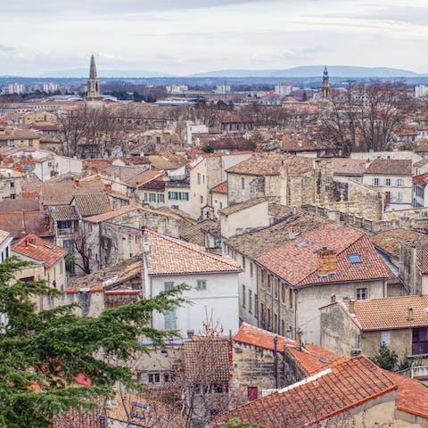 Visit both UNESCO World Heritage Sites in Avignon – it's thirty-eight minutes away