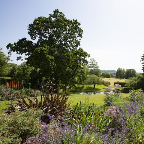 Explore the breathtaking grounds