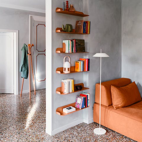 Unwind in the chic, contemporary interiors