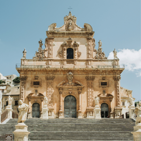 Take a day trip to Modica, a forty-or-so-minute drive away