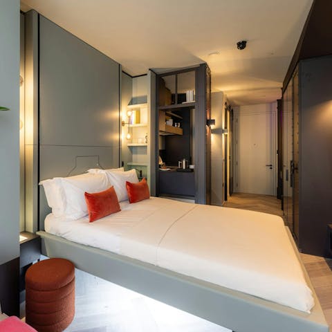 Savour the feeling of total relaxation after a day of exploring