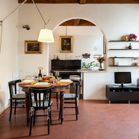 Savour timeless Italian charm with meals at home